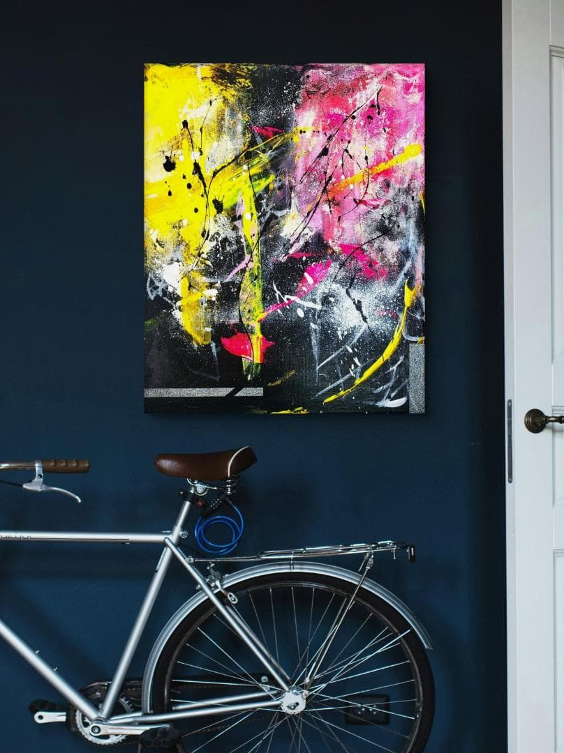 【専用】レディ / モダン画 キャンバス 50×40㎝ 原画限り おしゃれ