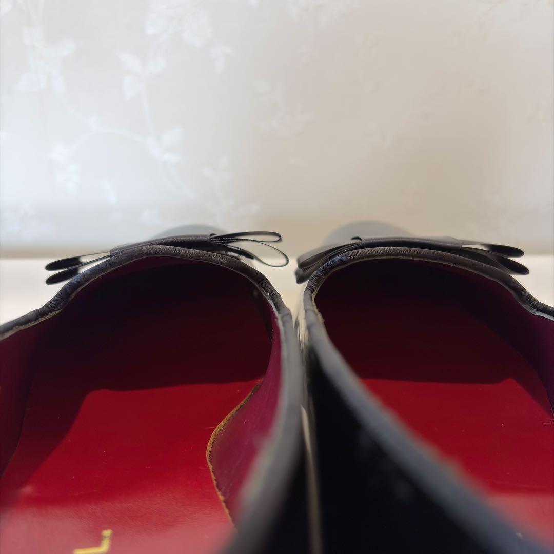 リーガル REGAL オペラパンプス ローファー 425R ブラック 25cm