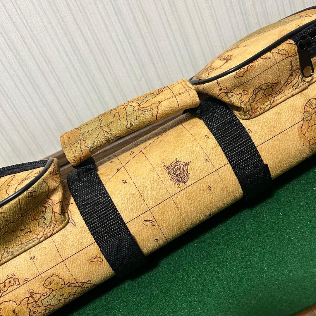 ビリヤード キューケース 2B3S 地図柄