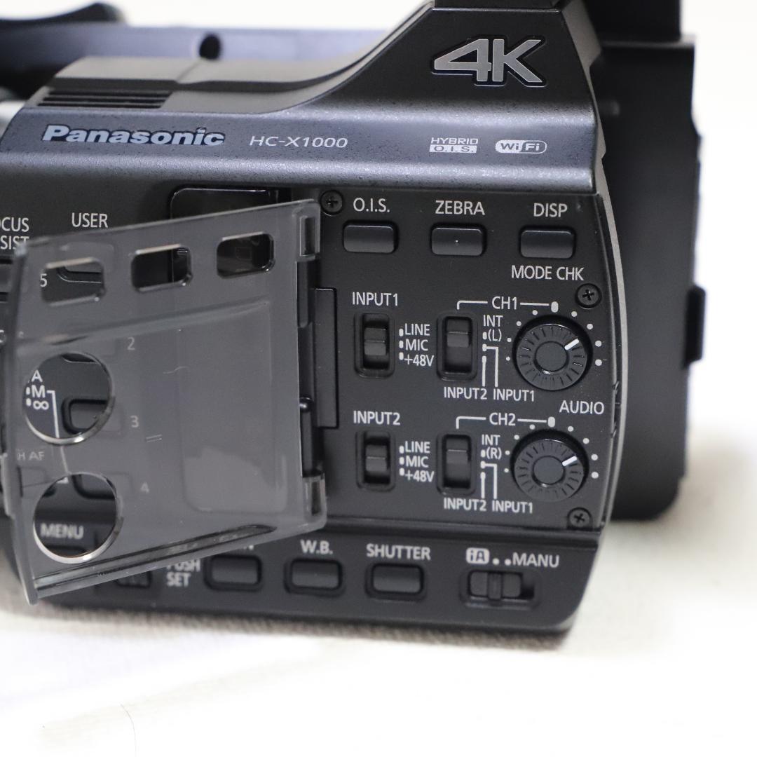 Panasonic HC-X1000 通電19h SDXC64GB2枚 充電器他