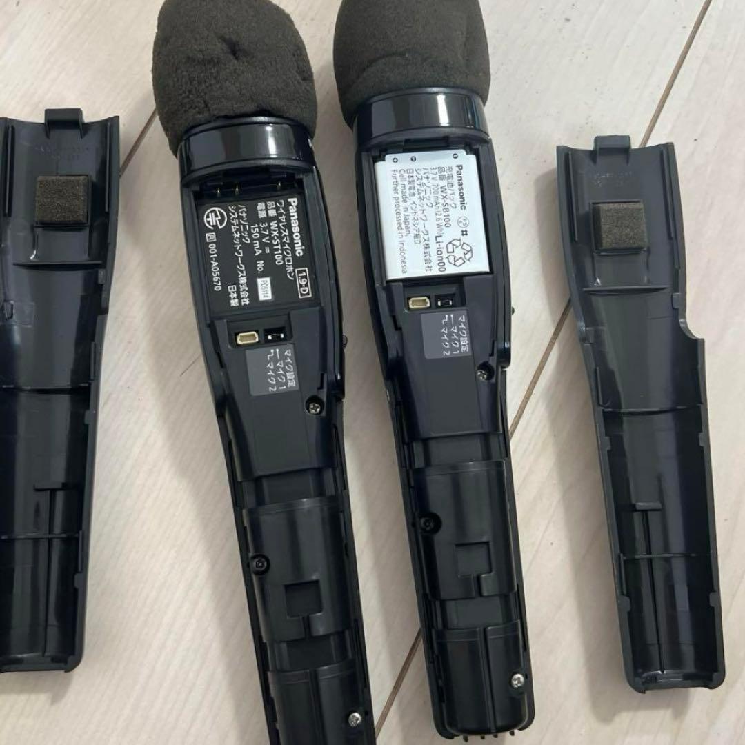 【超特価品】Panasonic ワイヤレスマイク WX-ST100/300