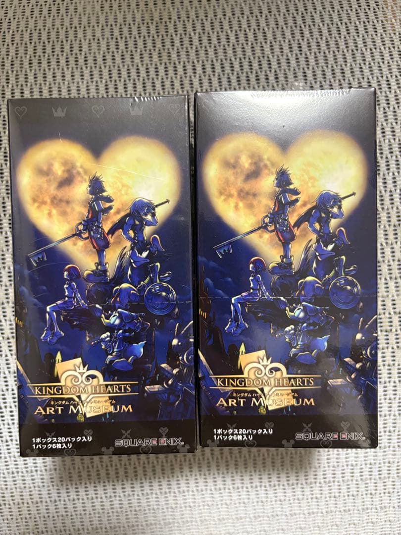 キングダムハーツ アートミュージアム 2box 新品未開封 シュリンク付き