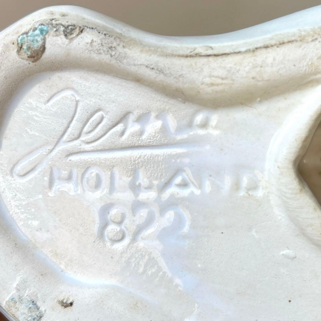 No.822 Jema Holland ジェマ ホランド 魚 磁器 陶器 置物 - メルカリ