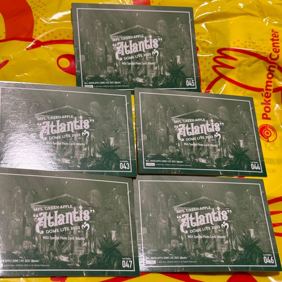 Mrs. GREEN APPLE アトランティス フォトカ 5枚セット - メルカリ
