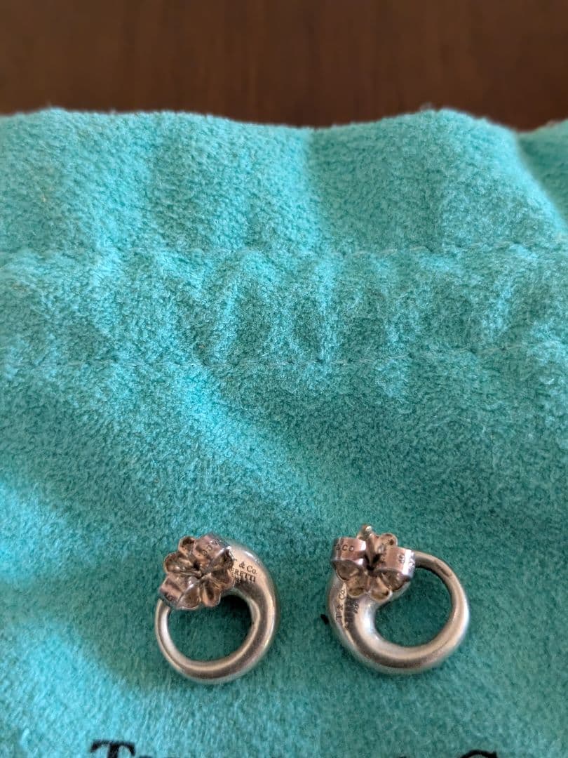 ティファニー エターナル サークル ピアス シルバー925 レディース