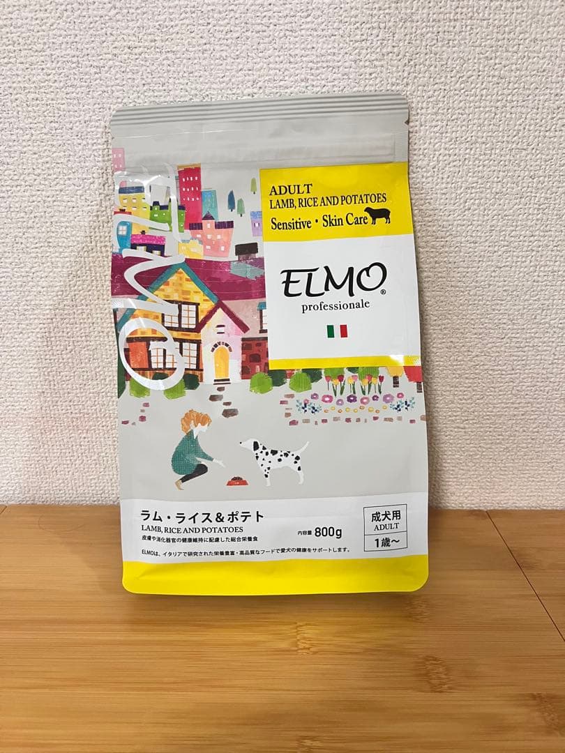 ELMO ラム・ライス＆ポテト 800g 10袋 楽天市場】☆【成犬用 イタリア製ドッグフード 800g】ELMO エルモ