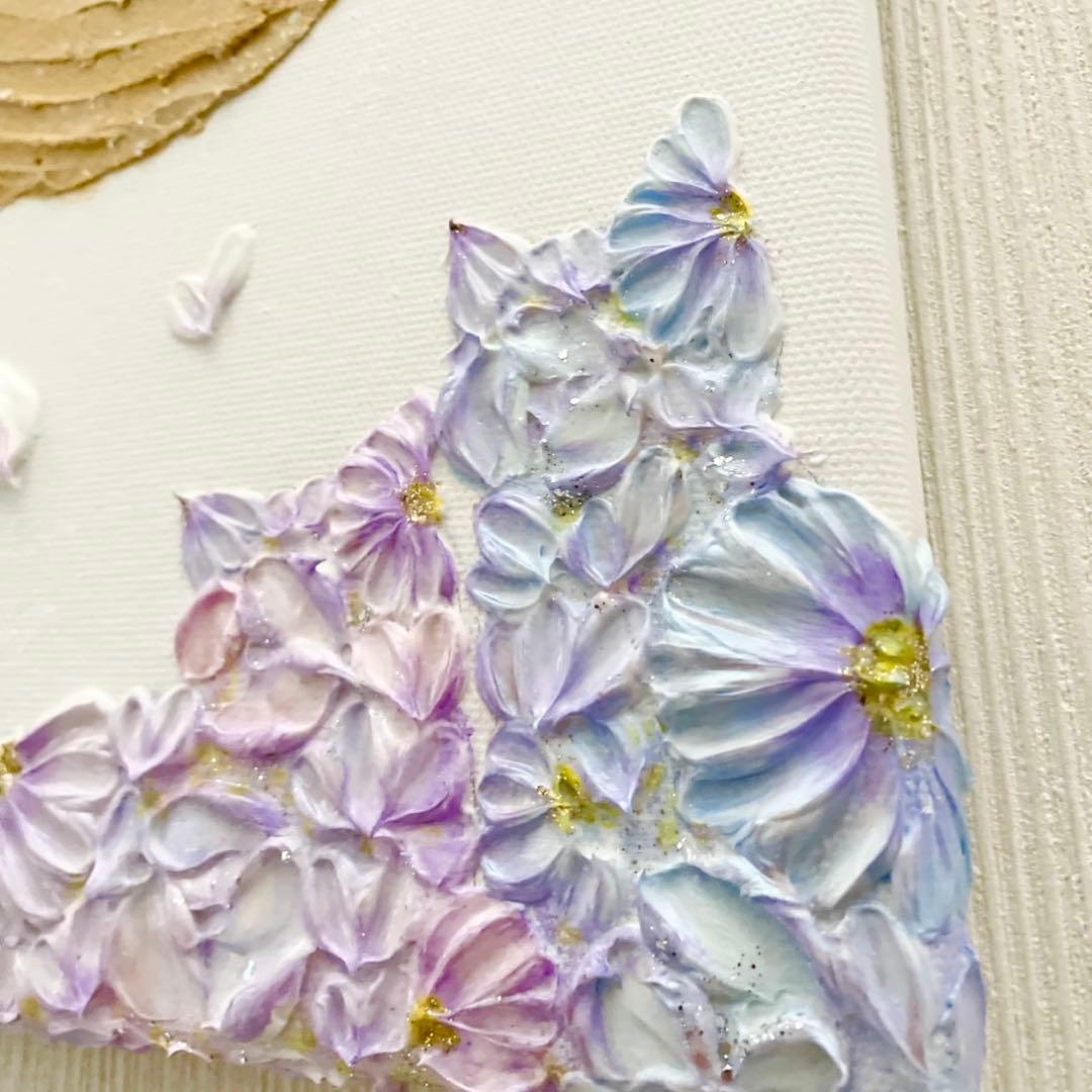 「瞳の夕海」35×27㎝　海のテクスチャーアート　猫好きギフト　結婚祝い