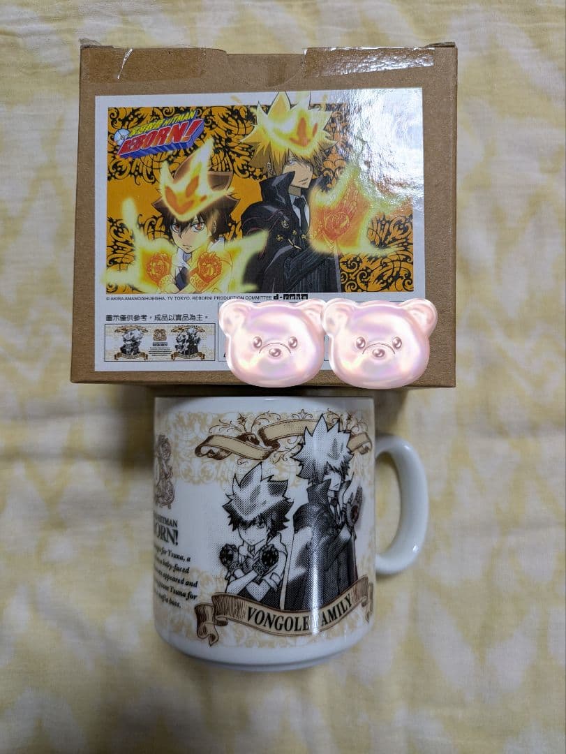 REBORN沢田綱吉&ボンゴレ1世マグカップ海外アニメイト限定販売品 希少 Amazon.co.jp: 家庭教師ヒットマンREBORN! リボーン ボンゴレ