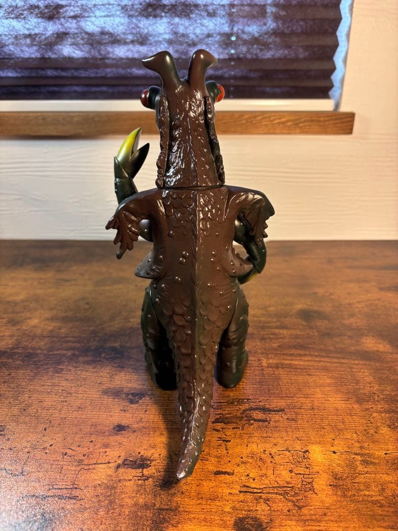 流星人間ゾーン ワルギンガー 当時物 ソフビ オレンジ製 ブルマァク