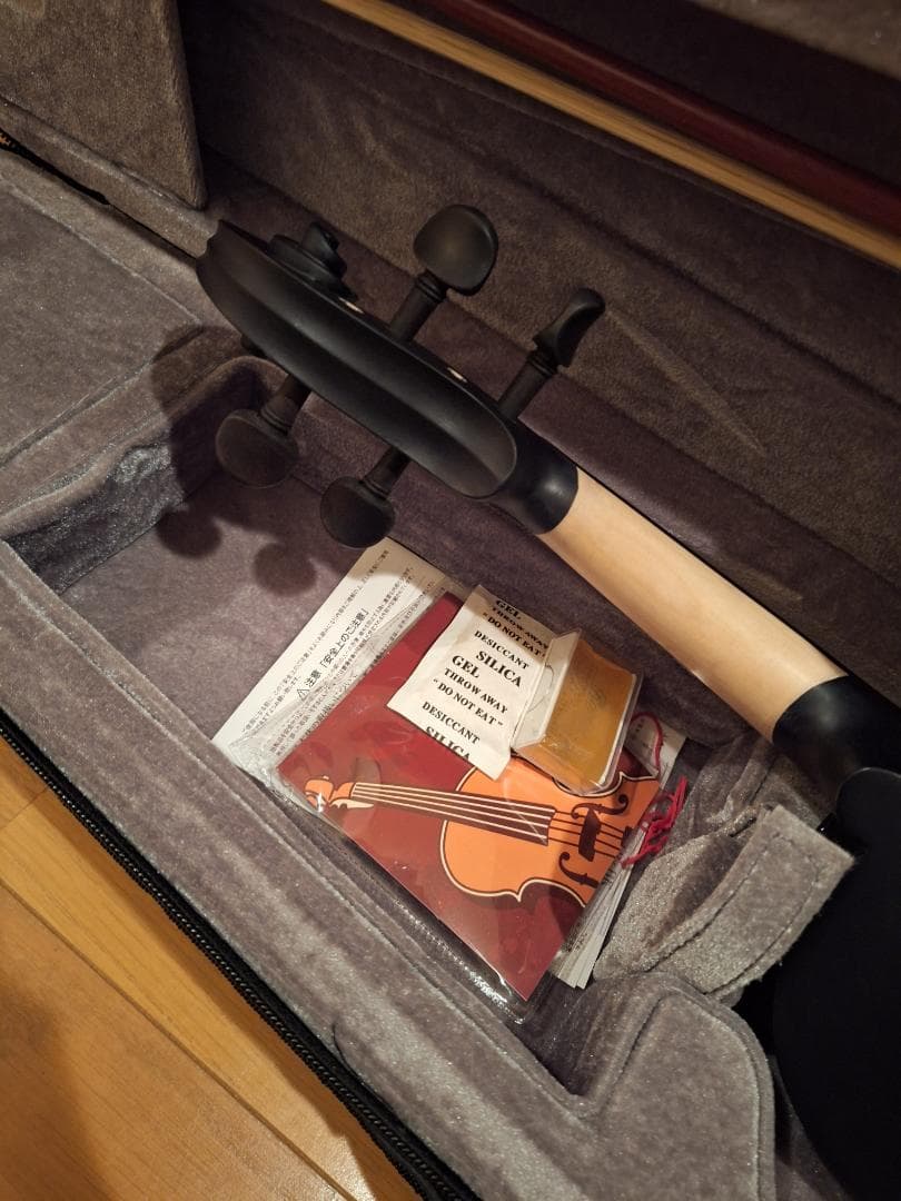 Hallstatt ヴァイオリン サテンブラック V-12/BK 4/4サイズ