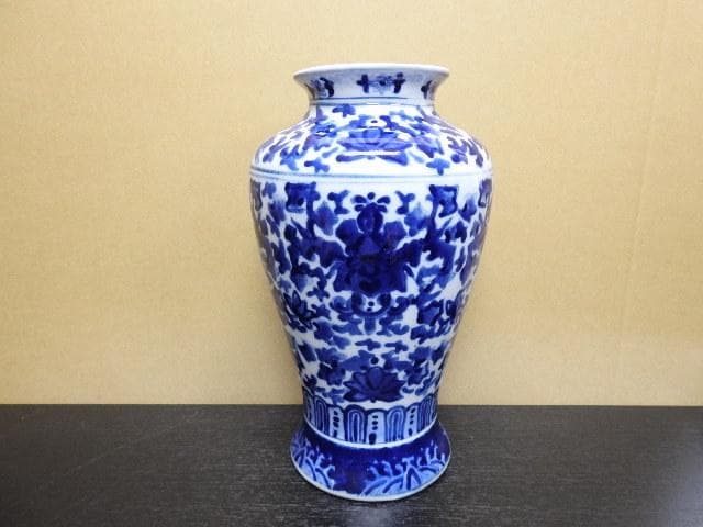 清朝？染付壺　MA285 清朝？染付壺 MA285 清朝？染付壺 MA285 柳瀬美術店 / 全商品