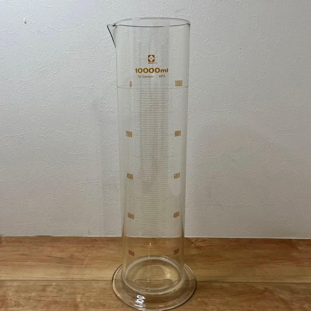 SIBATA 10000ml メスシリンダー 10L ビーカー 大容量 容器 SIBATA 10000ml メスシリンダー 10L ビーカー 大容量 容器｜