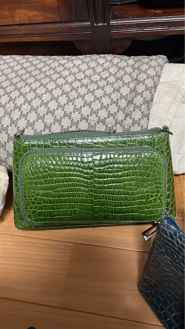 ブルー　ハンドバッグのみ