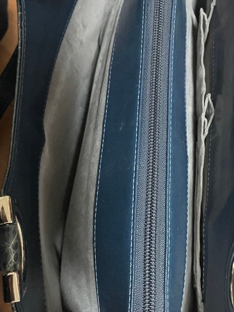 ブルー　ハンドバッグのみ