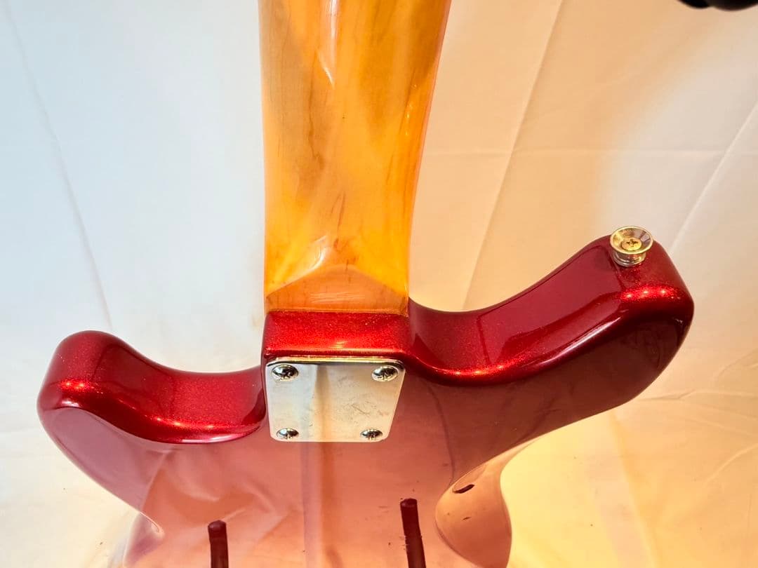 たくみphotogenic MG-200ムスタング エレキギター レッド