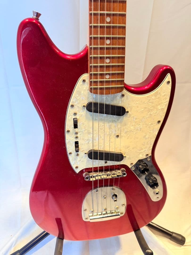 たくみphotogenic MG-200ムスタング エレキギター レッド