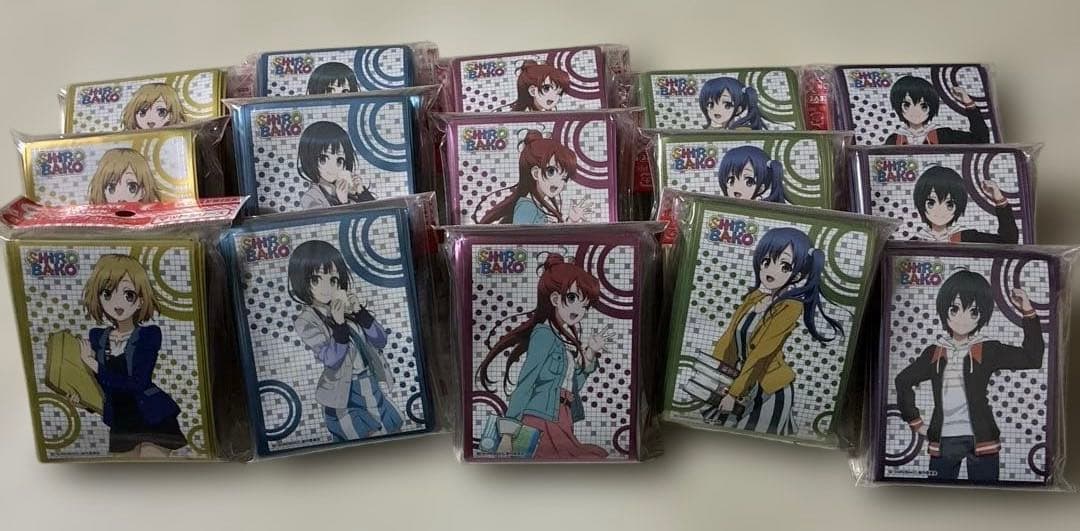 SHIROBAKO スリーブ まとめ ムービック きゃらスリーブコレクション