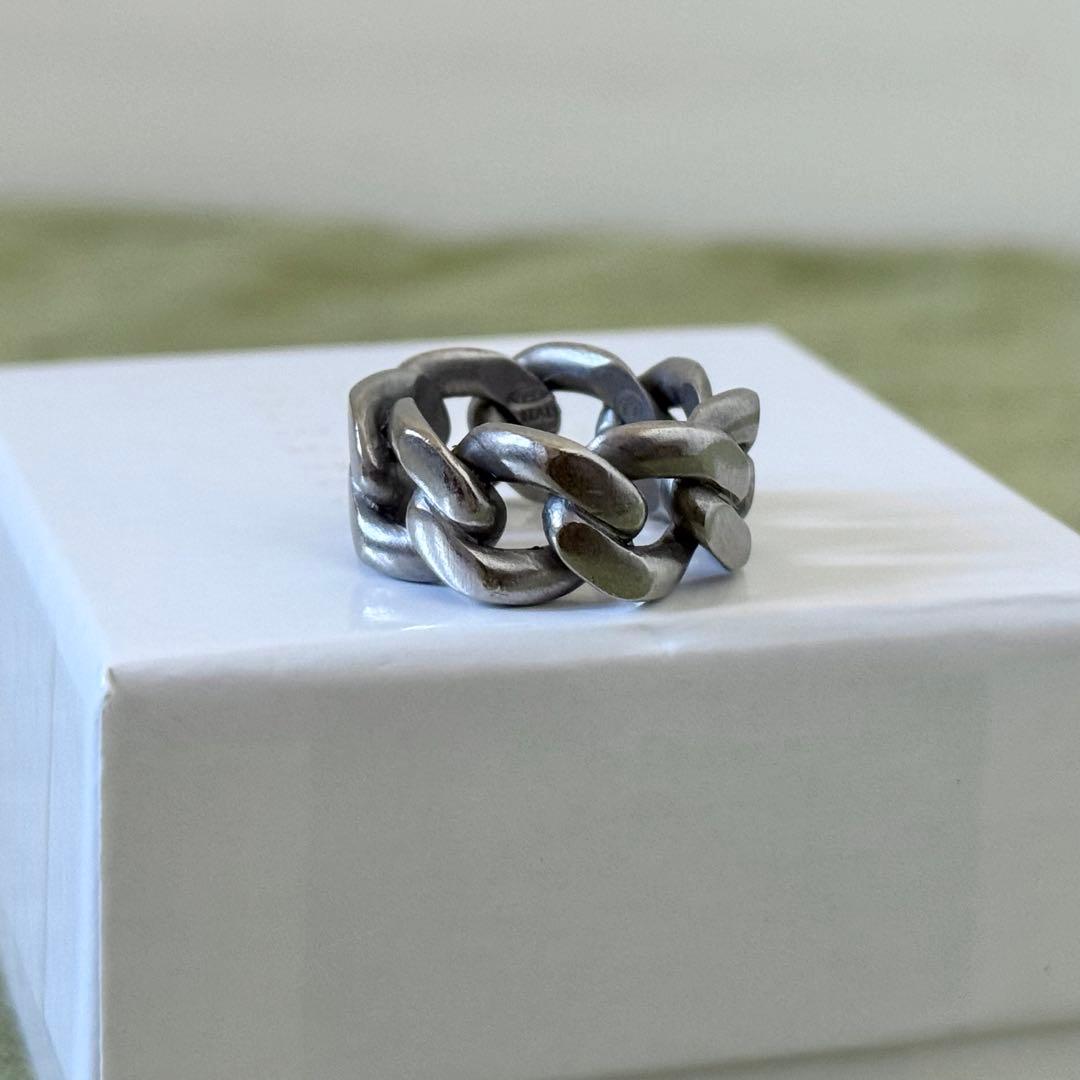 Maison Margiela メゾン マルジェラ チェーンリング サイズ04