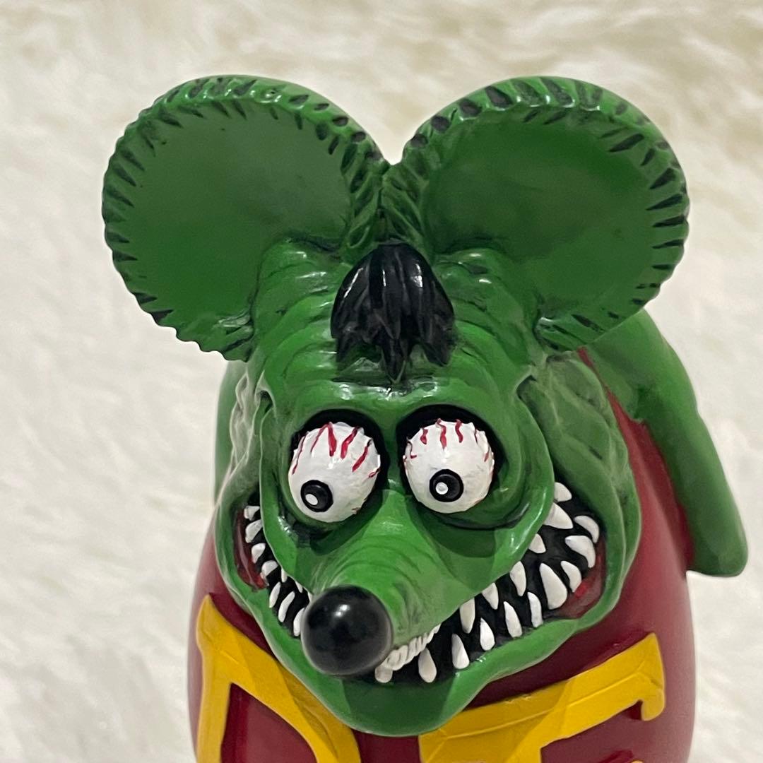 Rat Fink フィギュア MOONEYES 正規品 ボビングヘッド 18cm