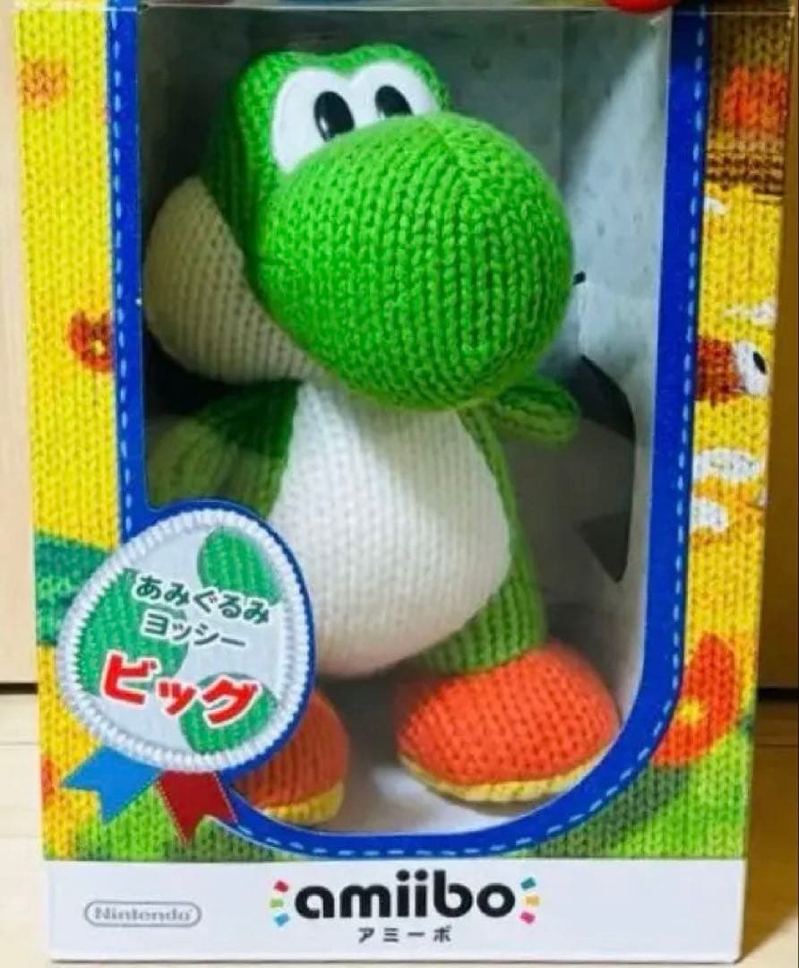 amiibo あみぐるみヨッシー ビッグ amiibo あみぐるみヨッシー ビッグ（ヨッシー ウールワールドシリーズ