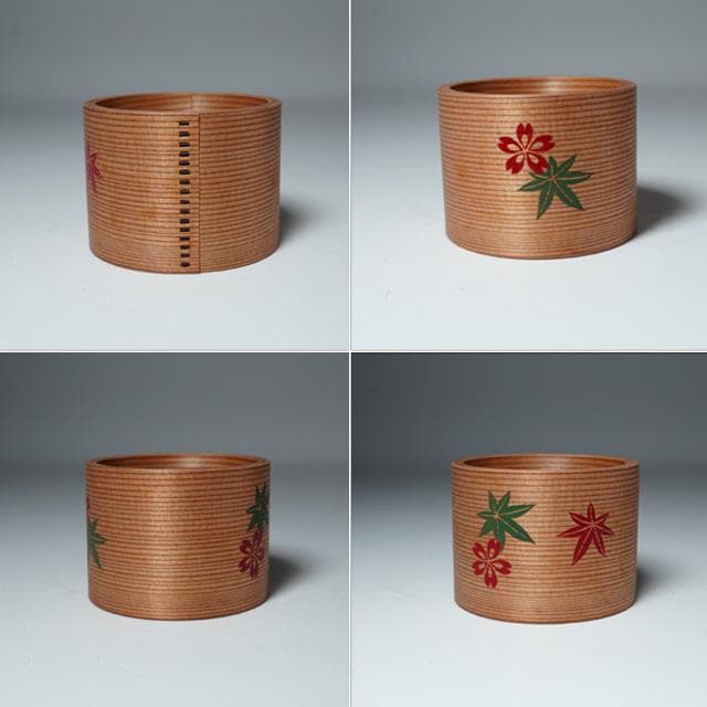 橋村萬象 雲錦絵曲蓋置 共箱 茶道具 木具師 曲物 - メルカリ