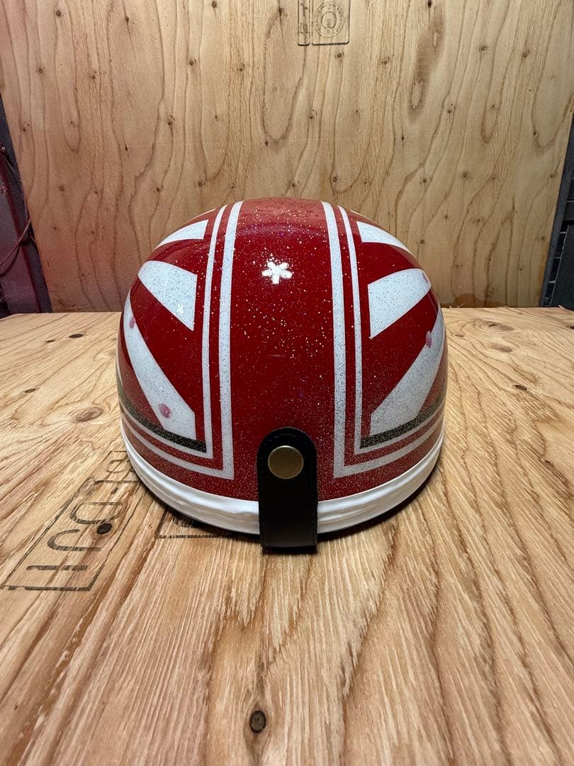 紅白　富士日章　桜ラメ仕上げ　コルク半