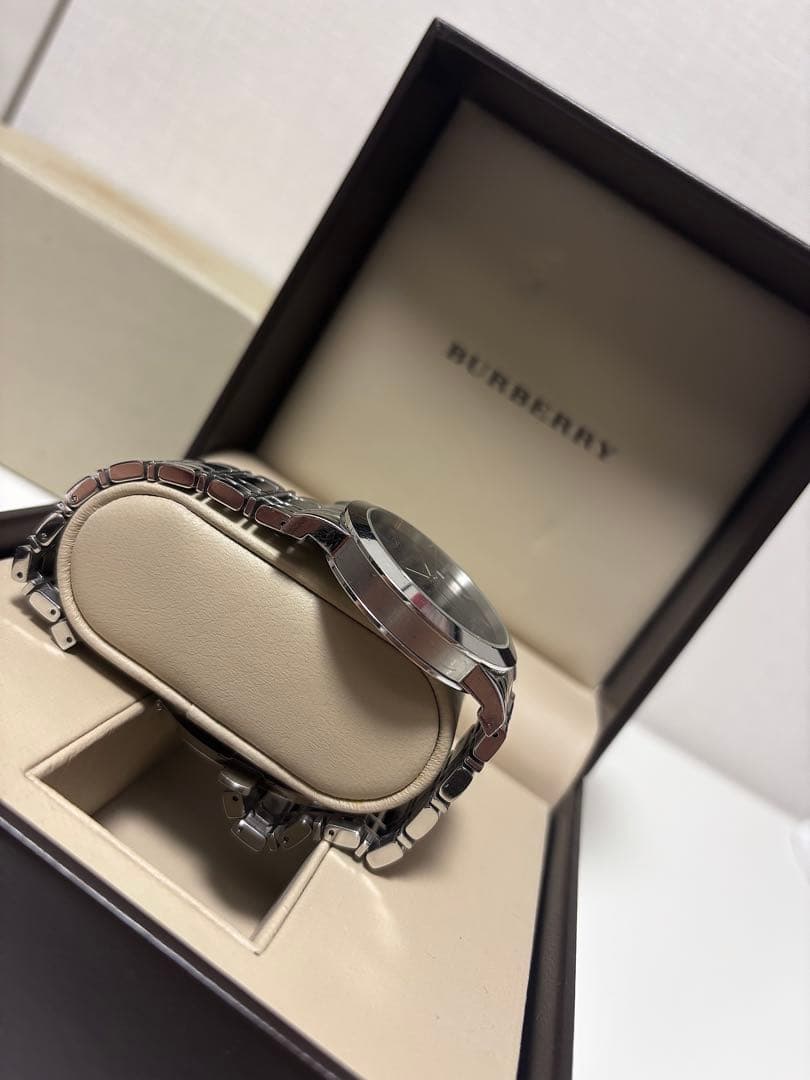 ぱや様購入用【BURBERRY】BU1362 ネイビー文字盤 クォーツ腕時計