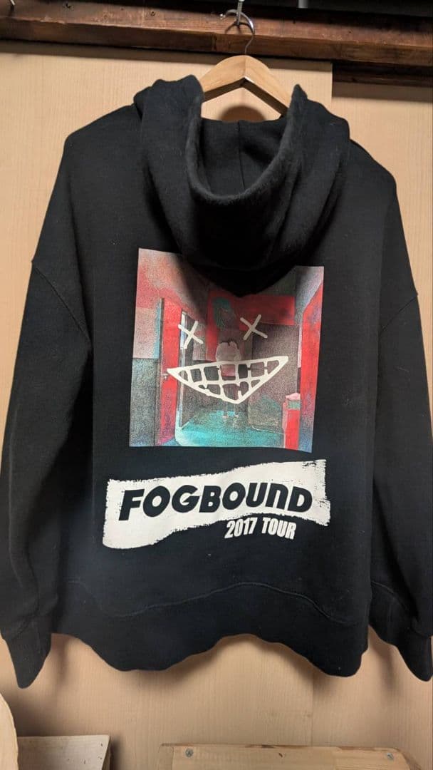 米津玄師 live FOGBOUND 2017 TOUR ブラックフーディ - メルカリ