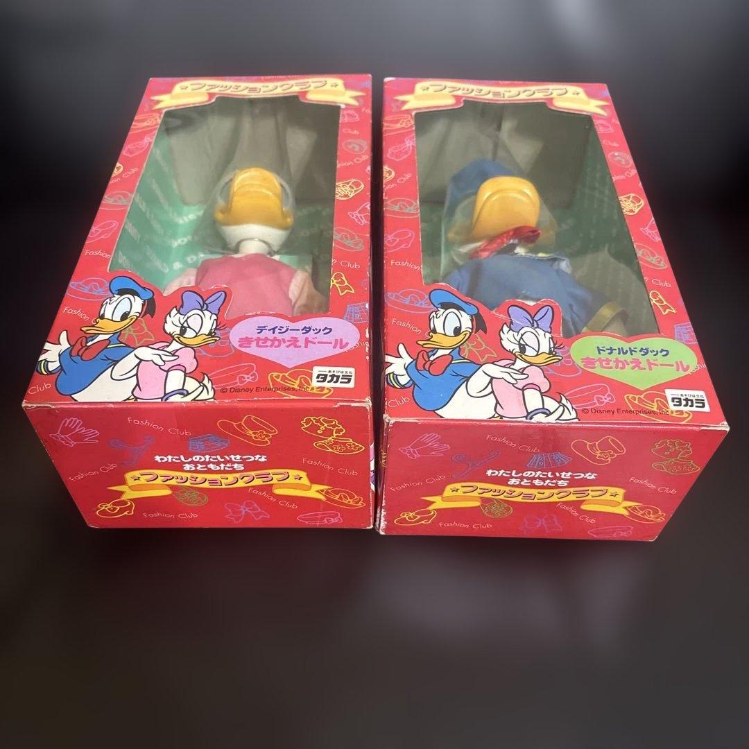 【新品未開封】タカラ きせかえドール ファッションクラブ/ドナルド&デイジー