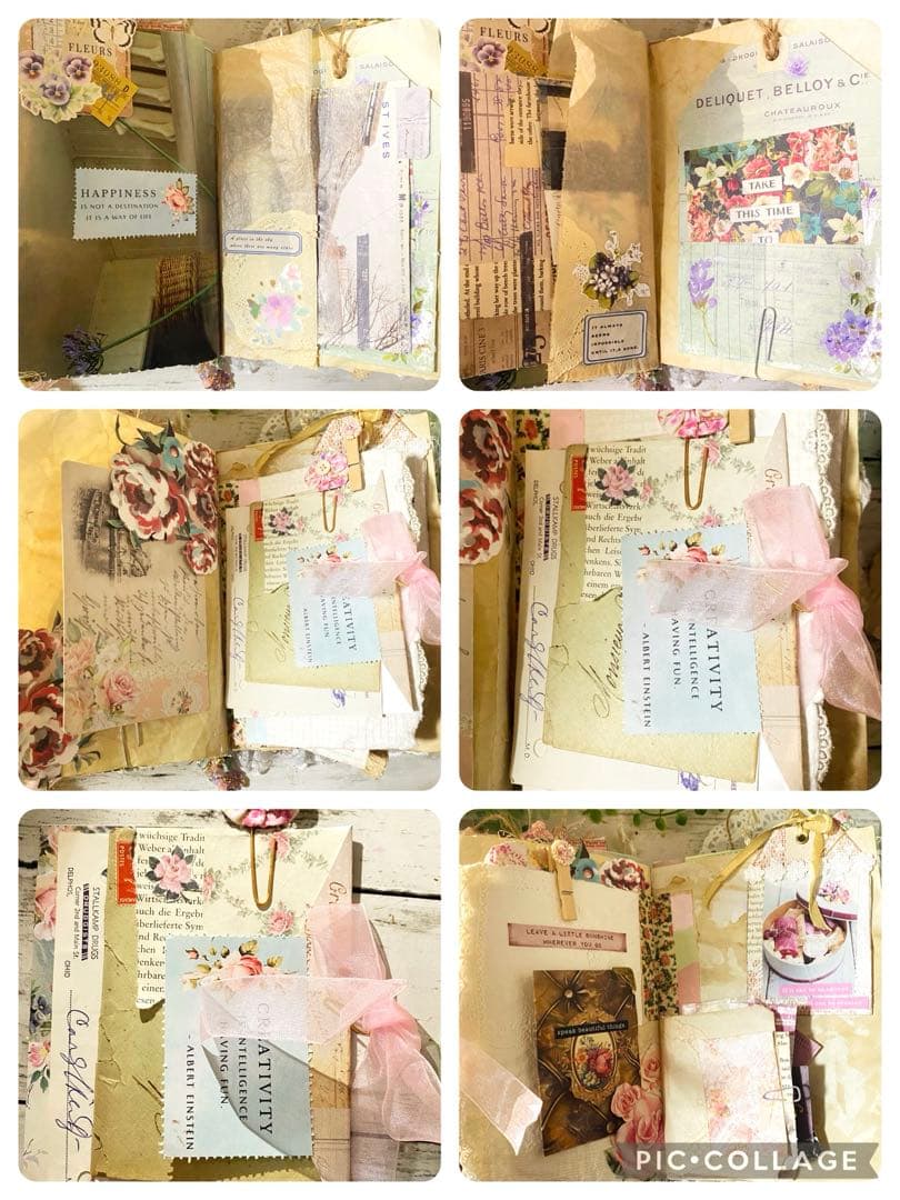 ジャンクジャーナル junk journal★雑記帳 ★