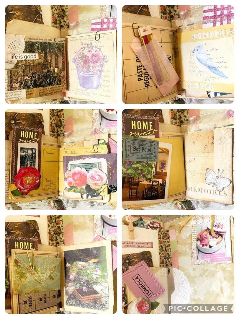 ジャンクジャーナル junk journal★雑記帳 ★