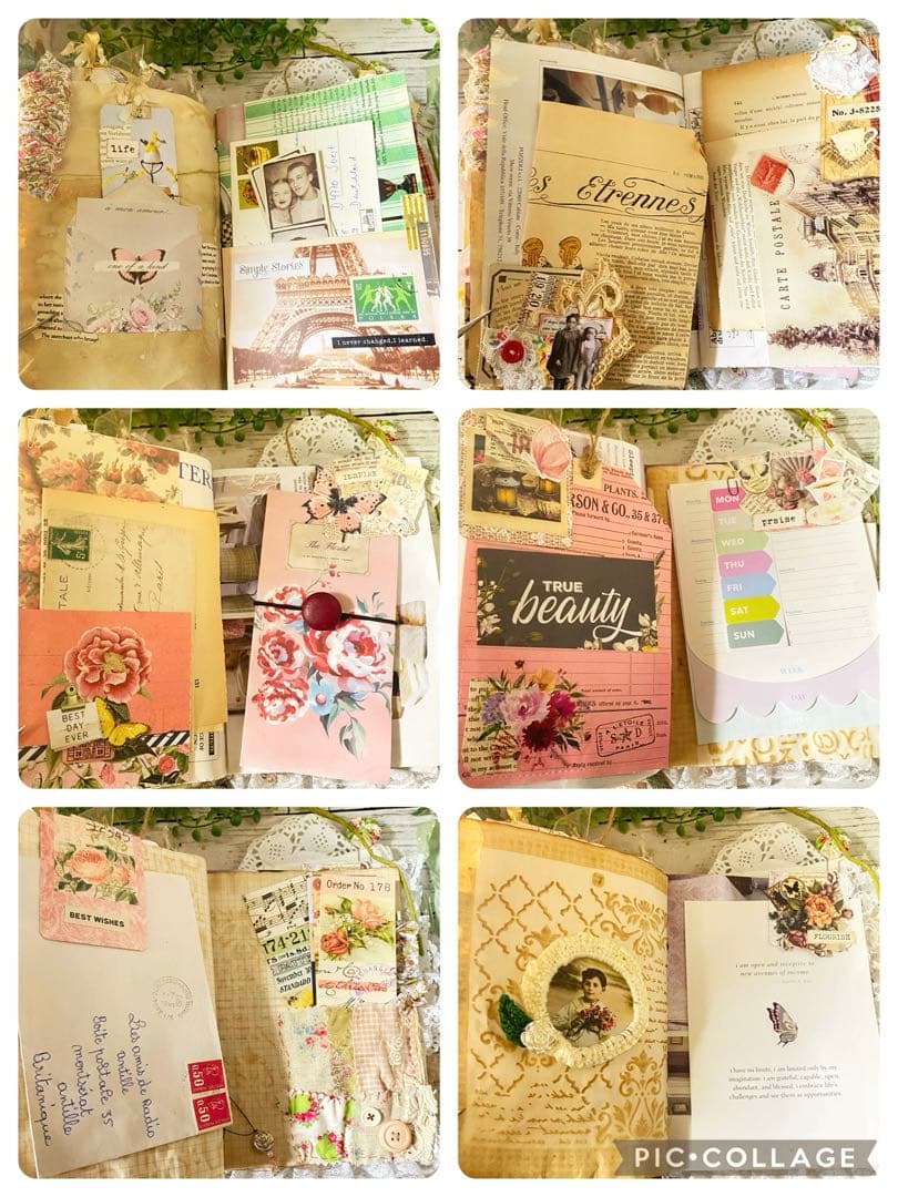 ジャンクジャーナル junk journal★雑記帳 ★