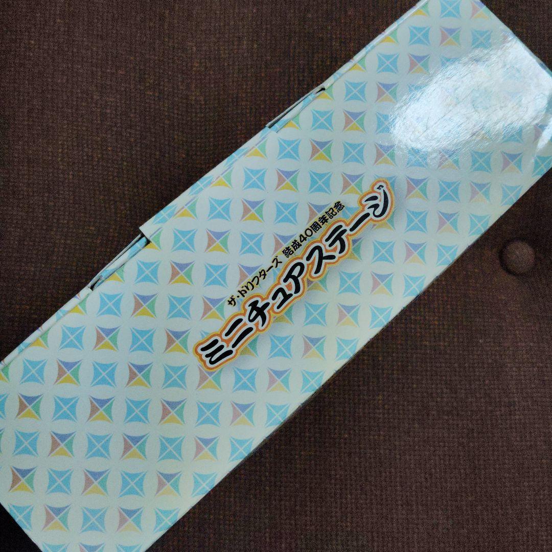 ⚠️外箱➡色褪せ感あり⚠️40周年だョ!全員集合★ミニチュア ステージ★SEGA