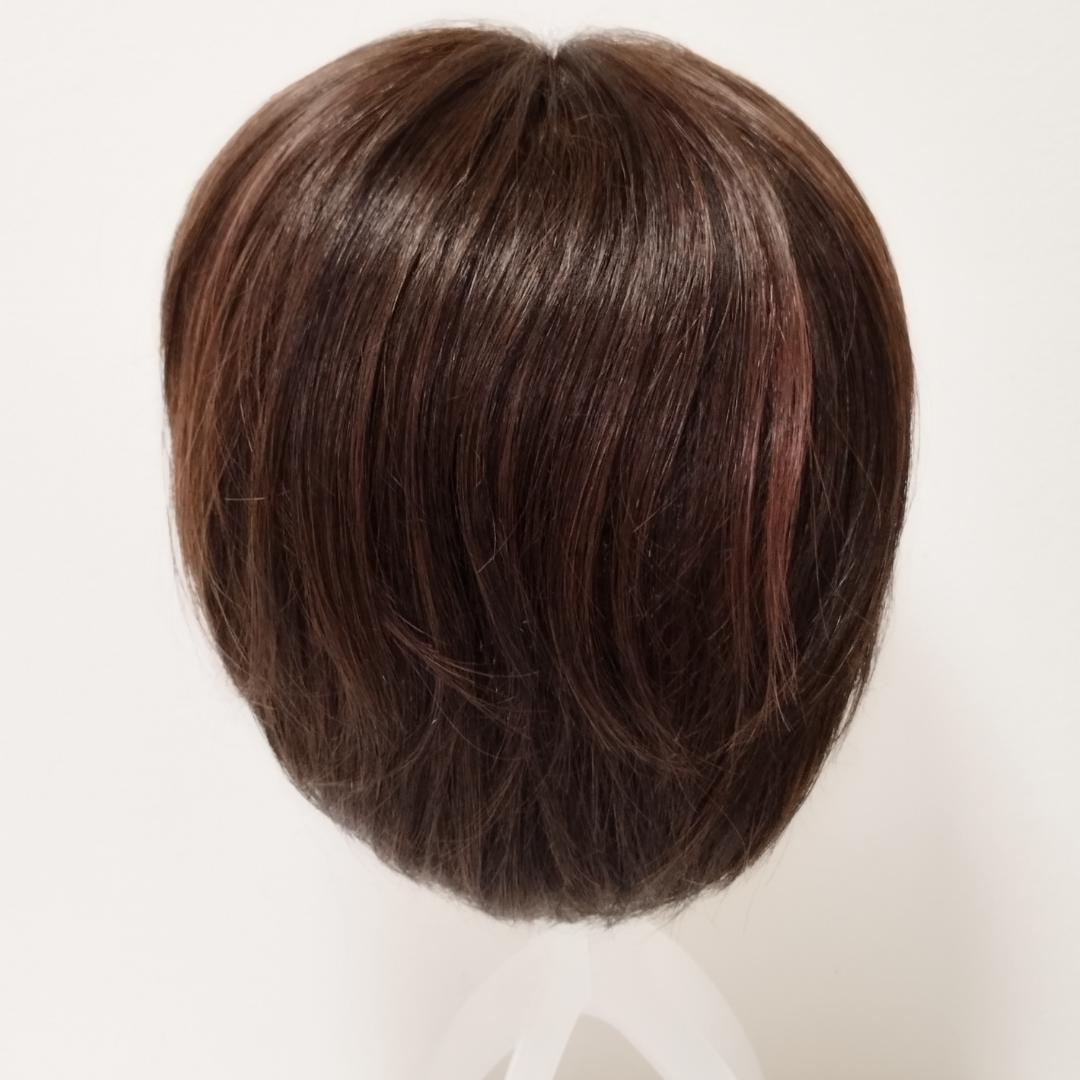 ショートフルウィッグ　人毛MIX ブラウンロゼ　ブライトララ　 新品未使用品