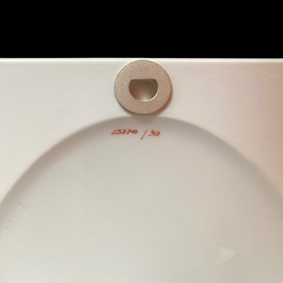 【希少】マイセン 陶板 プラーク イエローローズ バラ Meissen 自然主義