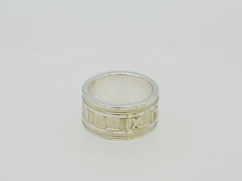 ティファニーTIFFANY＆CO.アトラス リング指輪スターリングシルバー17号