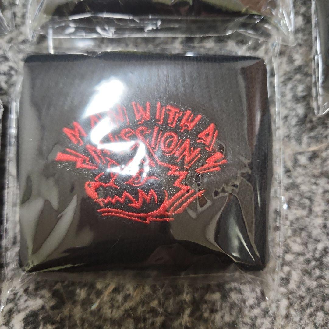 MAN WITH A MISSION リストバンド　ロゴ刺繍 5個セット