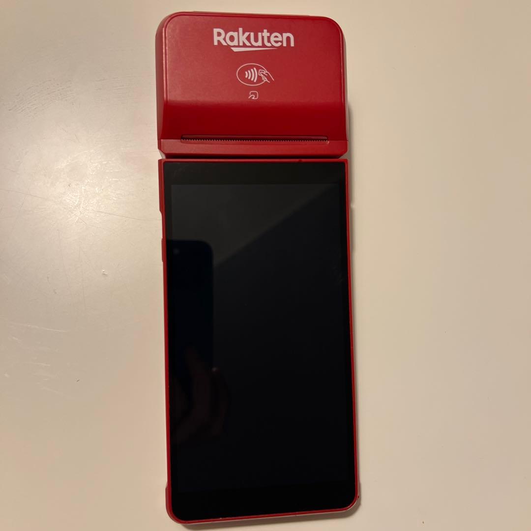 楽天ペイ ターミナル 本体 赤レッド 決済端末 楽天ペイ・ターミナル