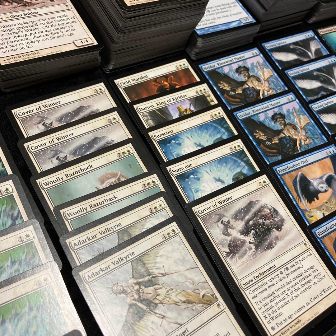 MTG コールドスナップ 英語版 コモン＆アンコモン＆レア 大量まとめて