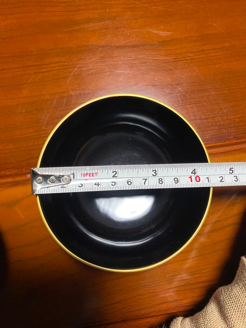 輪島塗　漆器 椀 10個セット 黒赤 金色装飾