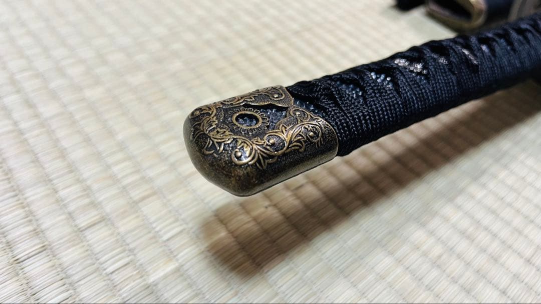 模造刀 大刀 武田二十四将 山本勘助佩刀 太刀 拵え 251012-3