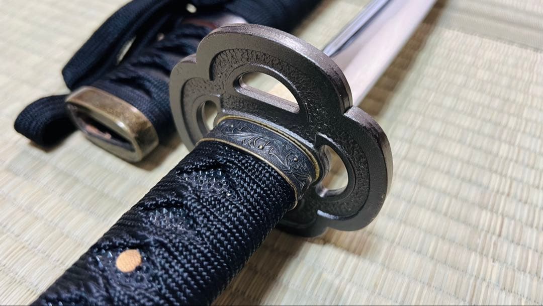 模造刀 大刀 武田二十四将 山本勘助佩刀 太刀 拵え 251012-3