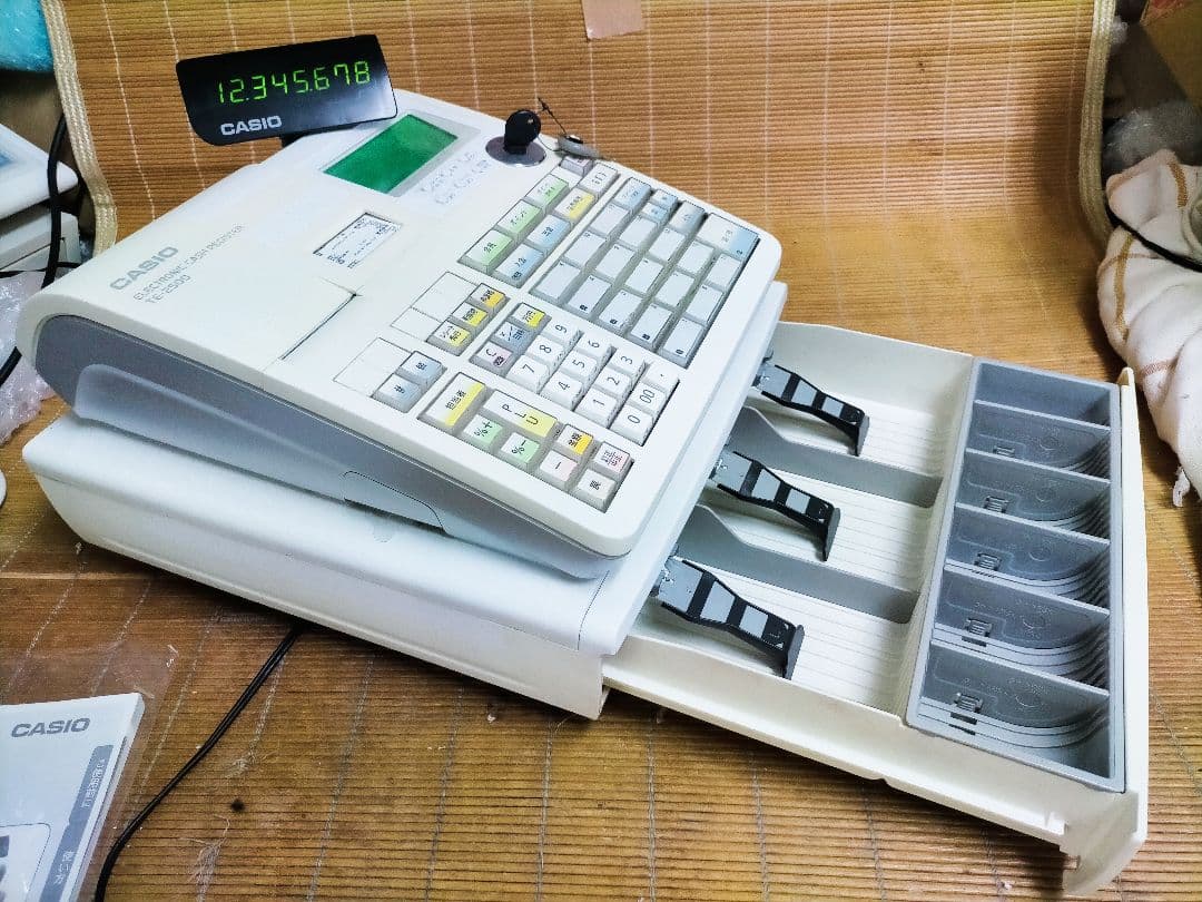 カシオレジスター TE-2500 15部門 525200