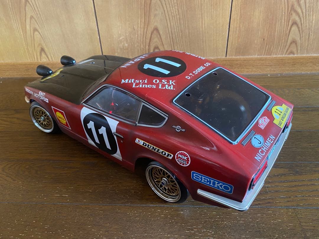 タミヤ 1/10 フェアレディZ 240Z ラリー　ボディーセット　LED仕様