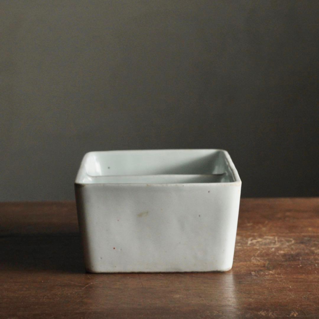 白磁 筆洗 古道具 アンティーク オブジェ 花器