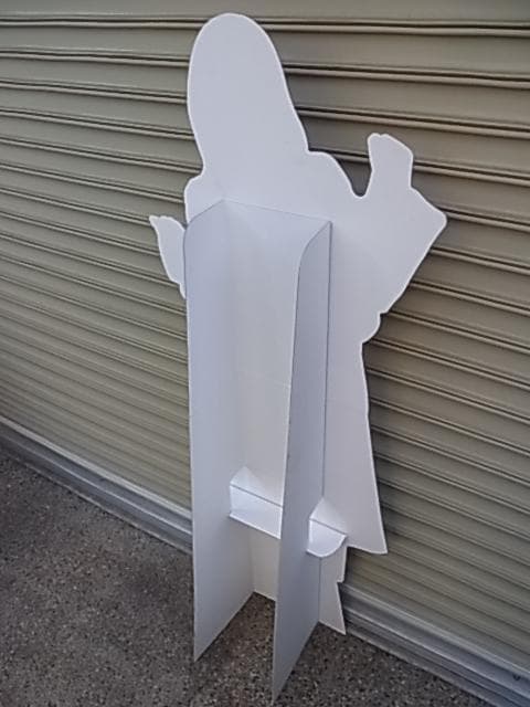 非売品 安倍なつみ POP カネボウ 販促品 モーニング娘 等身大 立て看板