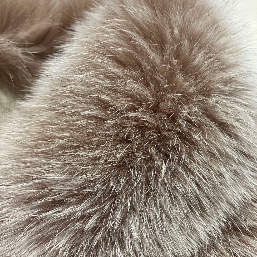 《美品》サガフォックスSAGA FURS フォックスマフラー　ふわふわ　219