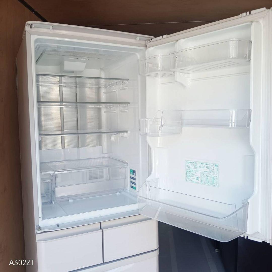 D100 送料設置無料 SHARP 自動製氷機能付き 大型冷蔵庫 412L - メルカリ