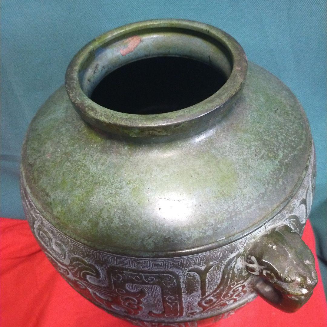 銅器の花瓶・飾り壺・彫刻