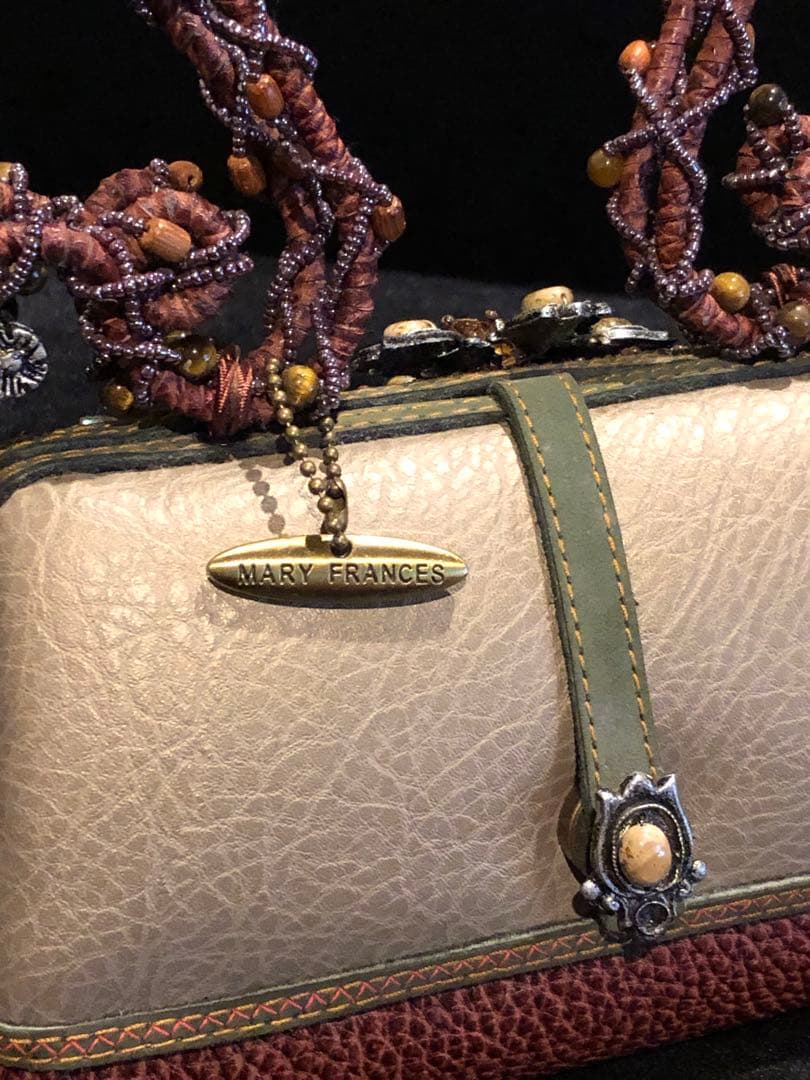 MARY FRANCES パーティーバック リゾート エスニック ゴージャス！